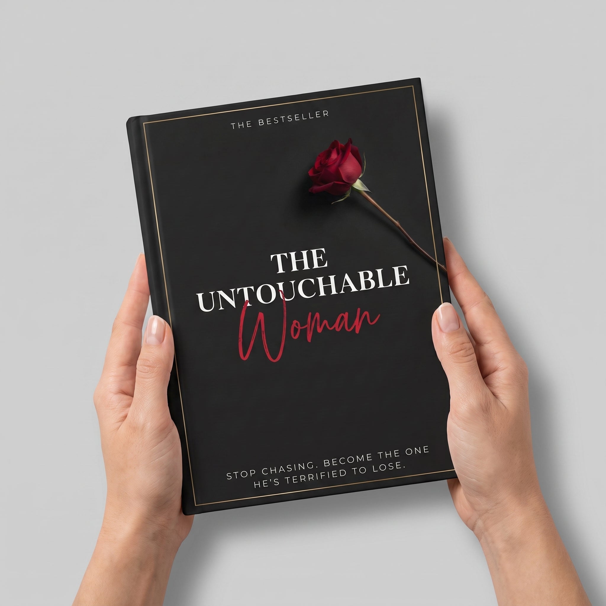 book in hands