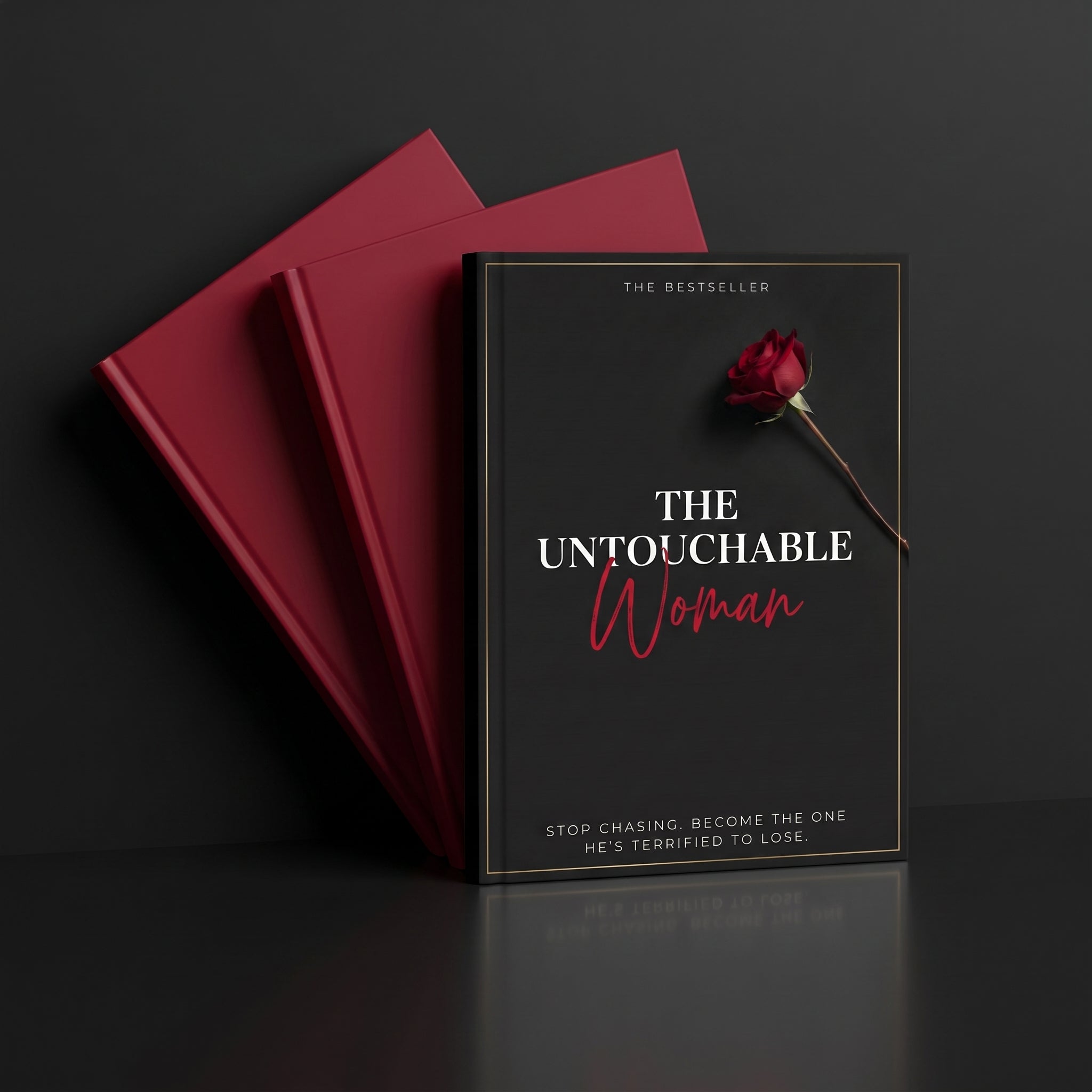 book mockup stack